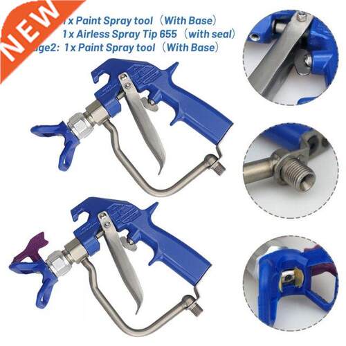 Airless Spray Gun With 655 Nozzle Paint Sprayers Accessories