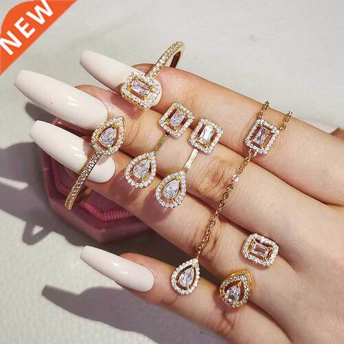 4pcs Pack 2022 New Luxury Princess silver color bride Dubai