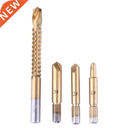 4pcs Titanium Coated HSS Drill it Saw Carpenter Woodworking