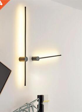 Modern Minimalist Long Led Wall Lamp sconce with switch Home
