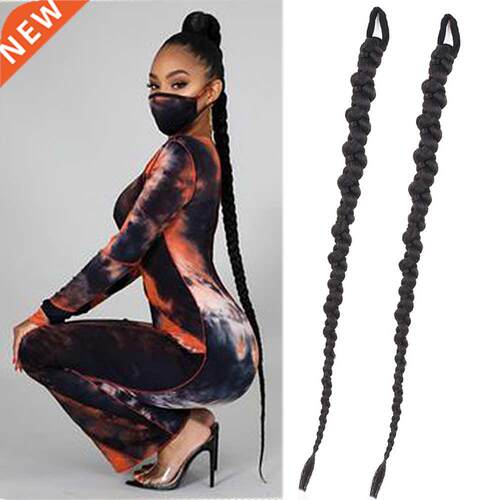 Twist plecionka syntetyczny ogon Chignon z gumk  gumka do w