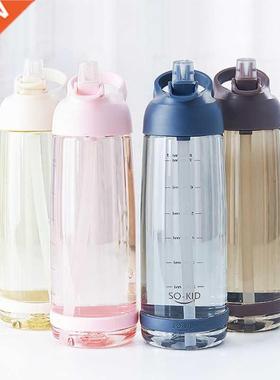 Outdoor Water ottle with Straw Sports ottles Leak Proof Ec