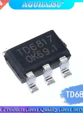 10pcs/lot TD6817 TSOT23-5 1.5MHz 2A In Stock