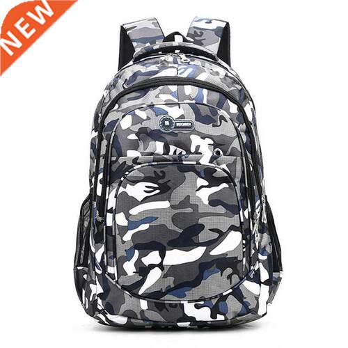 2 Sizes Camouflage Waterproof School Bags for Girls Boys Ort