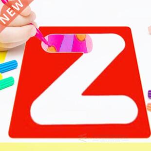 Alphabet Letter Number Stencil Set Painting Drawing Template