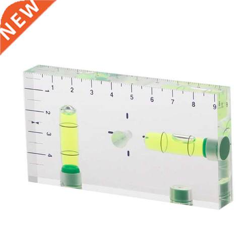 High Precision Transparent Two Direction Magnetic Level Bubb