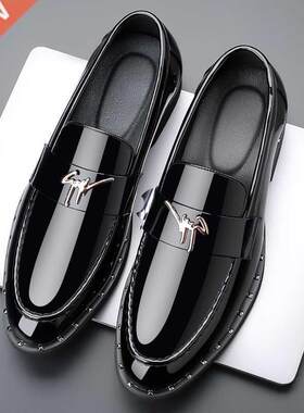 male comfortable shoe leather fashion shoes men terse mocas