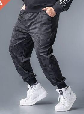 Men	s Casual Pants Streetwear Camouflage Quick Dry Sw