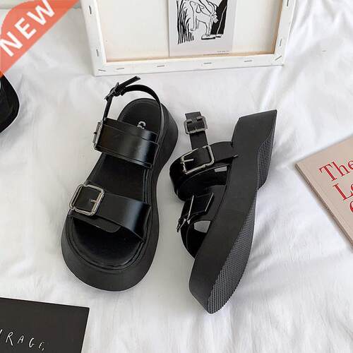 Fashion 2022 platform sandals women summer shoes buckle Slid