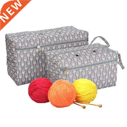 Knitting Bag Portable Yarn Storage Bag Tote for Wool