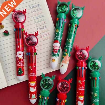 Ballpoint Pens Cute School Supplies 10 Colors Creativity Chr
