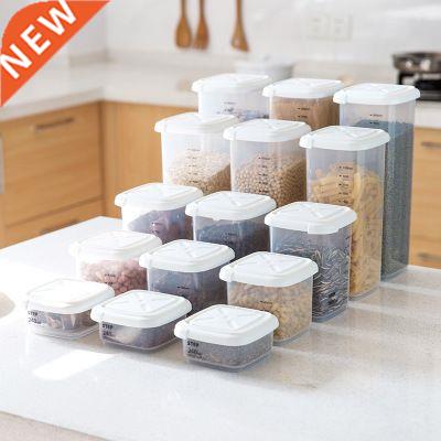 2200ml Transparent Sealed Storage Box Crisper Grains Food