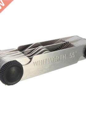 60 Degree 52Pcs Steel Thread Measuring Gage Metric Whitworth