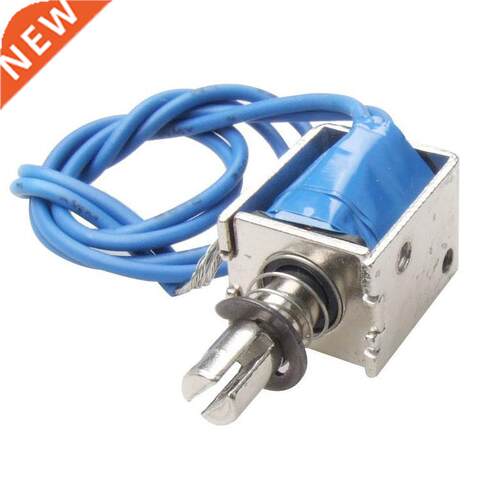 DC12V Push Type Open Frame Solenoid Electromagnet Actuator 1