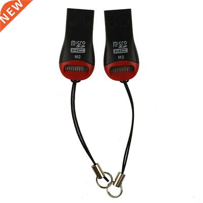 2 USB 2.0 Micro SD Card Reader T Flash TF M2