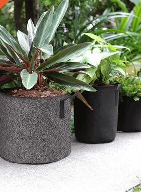 Planting Bag Black/Grey Potato Fabric Vegetable Seedling gr