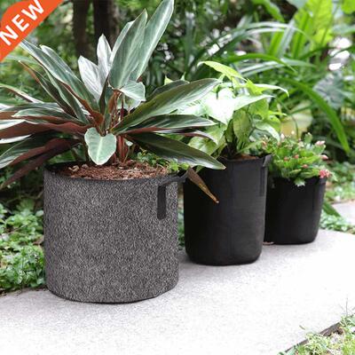 Planting Bag Black/Grey Potato Fabric Vegetable Seedling gr