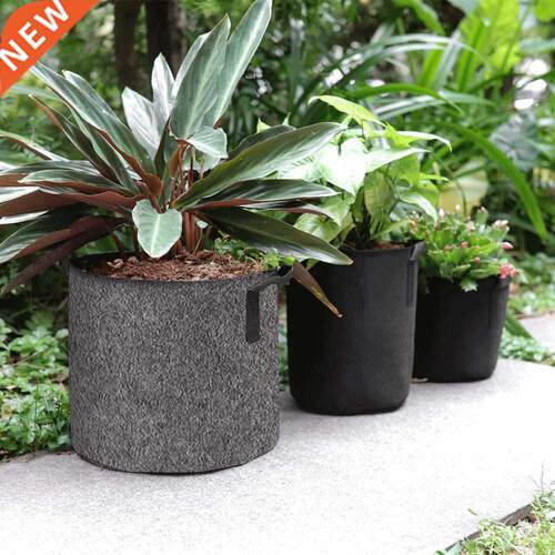Planting Bag Black/Grey Potato Fabric Vegetable Seedling gr