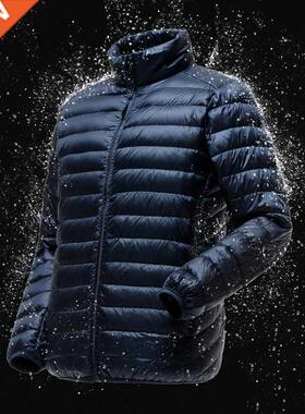 Men's Lightweight Water-Resistant Packable Puffer Jacket 202