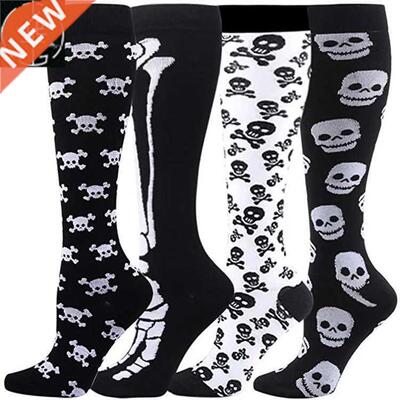 Sport Socks Hlloween Skull Horror Compression Sock Sport