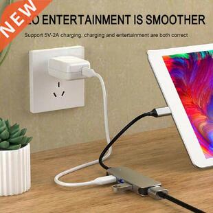 USB Docking Stand Efficient Heat Dissipation Splitter Cable