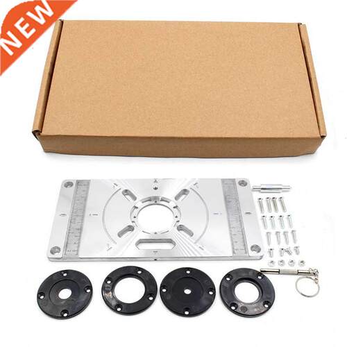 Router Table Insert Plate Aluminum Alloy Trimming Machine wi