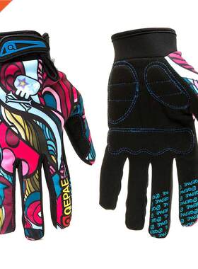 Qepae Full Finger Motorcycle Winter Gloves Screen Touch Guan