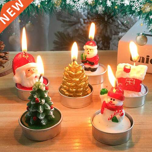 Merry Christmas Painted Candles Kit For Home Hotel