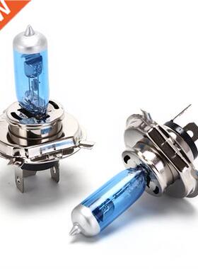 2pcs Car Light Bulbs DC 12V H4 Headlight Bulbs Cars Fog