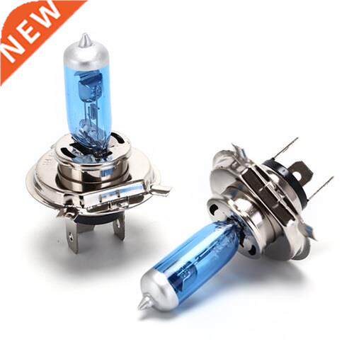 2pcs Car Light Bulbs DC 12V H4 Headlight Bulbs Cars Fog