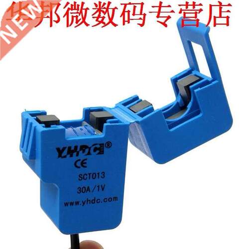 YHDC 30A SCT013 0-100A niet-invasieve AC Sensor Split Core T