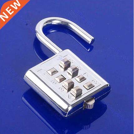 4 Digit Push Button Combination Number Luggage Lock Padlock