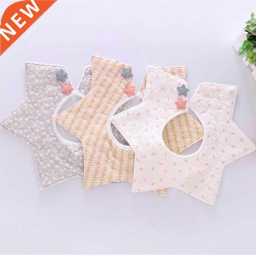 Baby Bibs 360 Degree Rotation Cotton Soft Baby Kids Bandana