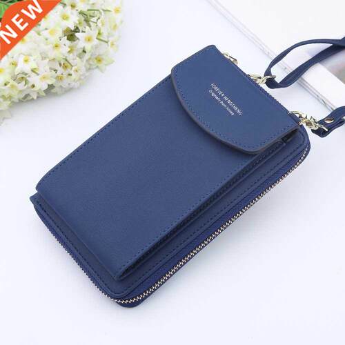 Women Long Wallet Shoulder Bag Female Wallets Clutch La Pu