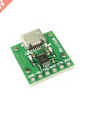 10PCS/LOT CH340E USB to TTL Serial Converter, 5V/3.3V Alter