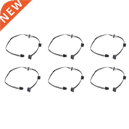 6 PCS 6Pin Male 1 To 3 IDE Female Power Supply Splitter Exte