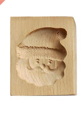 Santa Claus / Snowman Cookie Cutter 3D Cookie Stamper