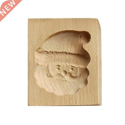 Santa Claus / Snowman Cookie Cutter 3D Cookie Stamper