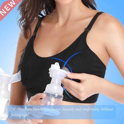 2022 New Maternity Bra Cotton Bra For Nursing Push Up Hands