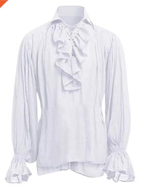 2020 Men's Shirts High Quality Fashion Men Bandage Long Slee