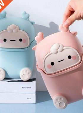 Desktop Trash Can Garbage Bucket Food Wastebasket Kawaii