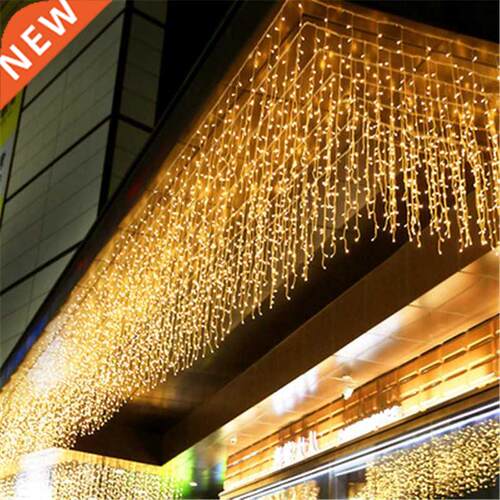 Waterproof Christmas Lights 5M Droop 0.4-0.6m Outdoor Icicle