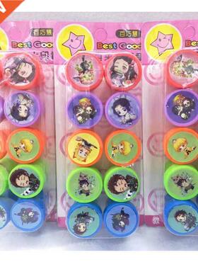 10Pcs/Set Anme Demon Slayer Kmetsu No Yaba Chld  Scra