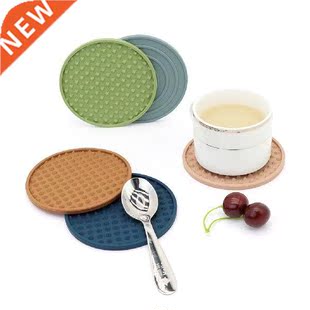 4 Pieces Dining Table Coasters Heat-resistant Cushion