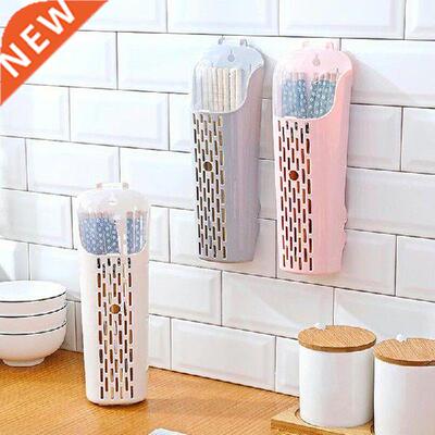Kitchen Holder Storage Box Chopsticks Tube Drain Rack Spoon