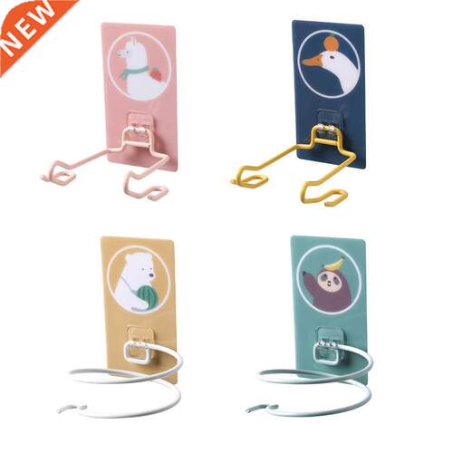 RecabLeght Sticky Hair Dryer Holder Iron Rack Bathroom