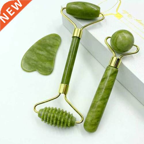 Natural Jade Roller Massager for Face Roller Gua Sha Jade St
