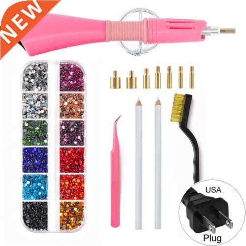 4000pcs 2 oxes Mix Color DMC Hot Fix Rhinestones Set Hotfix