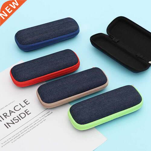 Fashion Leather Glasses Case Kids Woman Man Eyeglasses Box H