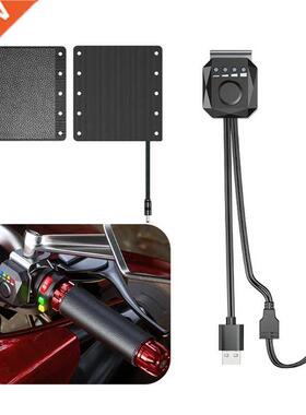 Removable Motorcycle 5V USB Heated Handlebar Warmer Pad with